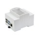 DIN Rail ABS Case for Raspberry Pi 4 Large Inner Space