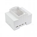 DIN Rail ABS Case for Raspberry Pi 4 Large Inner Space