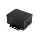 Industrial Grade Metal Case (D) for Raspberry Pi 5 Support Installing Various HATs, Wall-mount and Rail-mount Support