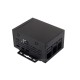 Industrial Grade Metal Case (D) for Raspberry Pi 5 Support Installing Various HATs, Wall-mount and Rail-mount Support