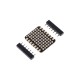 RGB MATRIX 6x10 for XIAO and QTPy 1mm x 1mm WS2812B LED 21 x 17.5mm Thumb-sized Wearable