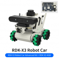 RDK X3 ROS2 Robot Car with Mecanum Wheel Advanced Kit