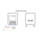 2 Channel WiFi AC Relay Support ESPHome and Home Assistant Built-in Power Meter