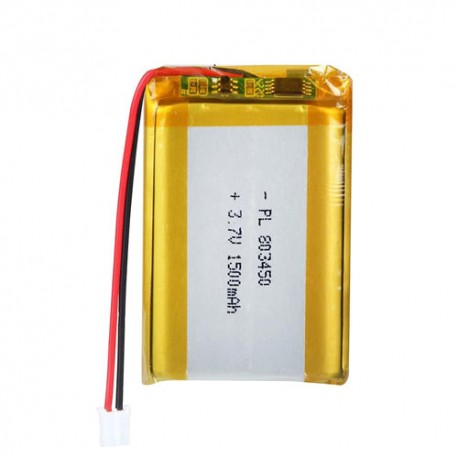 Baterai Lithium Ion Polymer LiPo 3.7V 1500mAh 803450 Battery