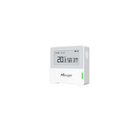 LoRaWAN Temperature & Humidity Sensor Indoor with 2.13 inch E-Ink Display AM102