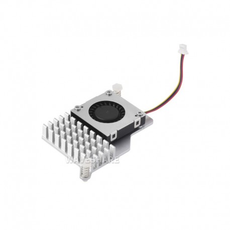 Active Cooler for Raspberry Pi 5 Active Cooling Fan Aluminium Heatsink with Thermal Pads