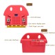 Kissrobot microbit Case Silicone Sleeve Dark Orange Oranye Tua