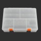 LEGO Robot Components Box Transparent Double Layer - size : 25x17.6x5.6 cm