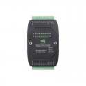 Industrial 8 Channel Digital Input Output Module DC 7-36V Wide Voltage Power Supply Modbus RTU Protocol