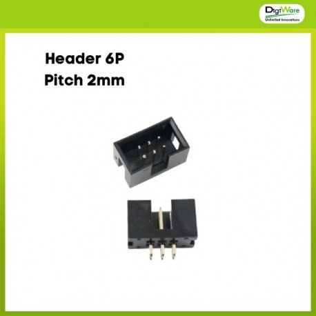 IDC Box Header Male 6 Pin