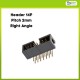 IDC Box Header Male 14 Pin Right Angle