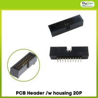 PCB Header /w housing 20P
