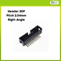 PCB Header /w housing 20P right angle