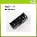 IDC Box Header Male 14 Pin