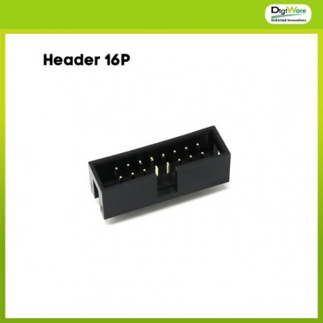 IDC Box Header Male 16 Pin
