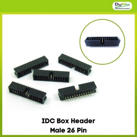 IDC Box Header Male 26 Pin