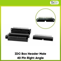 IDC Box Header Male 40 Pin Right Angle