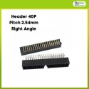 IDC Box Header Male 40 Pin Right Angle