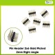 Pin Header 2x6 Gold Plated 2mm Right Angle
