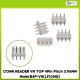 CONN HEADER VH TOP 4Pin Pitch 3.96MM Male(B4P-VH(LF)(SN))