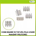 CONN HEADER VH TOP 4Pin Pitch 3.96MM Male(B4P-VH(LF)(SN))