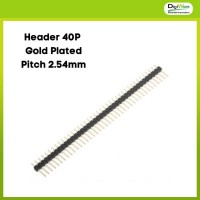 Pin Header 1x40 Gold Plated 2.54mm