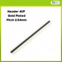 Pin Header 1x40 Gold Plated 2.54mm