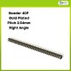 Pin Header 2x40 Gold Plated 2.54mm Grade B