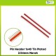 Pin Header 1x40 Tin Plated 2.54mm Merah