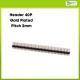 Pin Header 2x40 Gold Plated 2mm