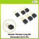 Header Female Long Pin Stackable 2x3 6 Pin