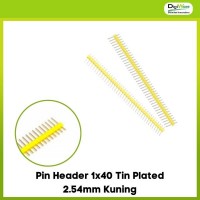 Pin Header 1x40 Tin Plated 2.54mm Kuning