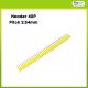 Pin Header 1x40 Tin Plated 2.54mm Kuning