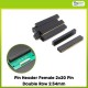 Pin Header Female 2x20 Pin Double Row 2.54mm