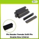Pin Header Female 2x20 Pin Double Row 2.54mm