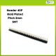Pin Header 2x40 Gold Plated 2mm SMT