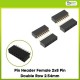 Pin Header Female 2x8 Pin Double Row 2.54mm