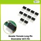 Header Female Long Pin Stackable 1x5 5 Pin
