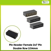 Pin Header Female 2x7 Pin Double Row 2.54mm