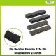 Pin Header Female 2x16 Pin Double Row 2.54mm