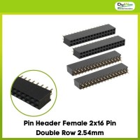 Pin Header Female 2x16 Pin Double Row 2.54mm