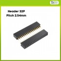 Pin Header Female 2x16 Pin Double Row 2.54mm