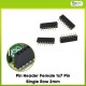 Pin Header Female 1x7 Pin Single Row 2mm