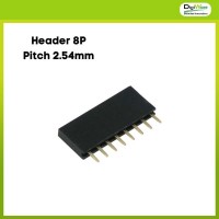 Pin Header Female 1x8 Pin Single Row 2.54mm