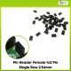 Pin Header Female 1x2 Pin Single Row 2.54mm