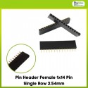 Pin Header Female 1x14 Pin Single Row 2.54mm