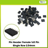Pin Header Female 1x5 Pin Single Row 2.54mm