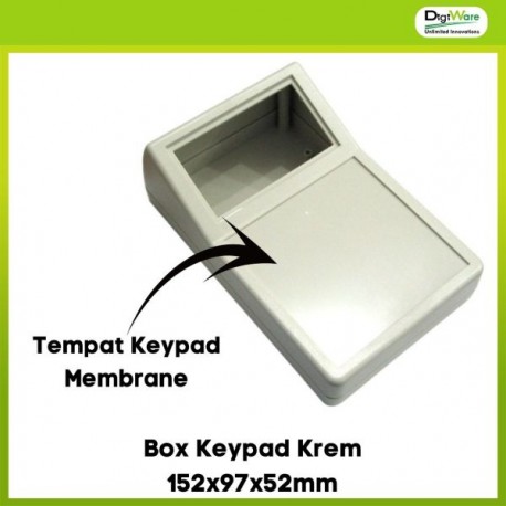 Box Keypad Krem 152x97x52mm