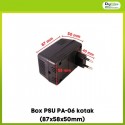 Box PSU PA-06 kotak (87x58x50mm)