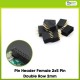 Pin Header Female 2x5 Pin Double Row 2mm